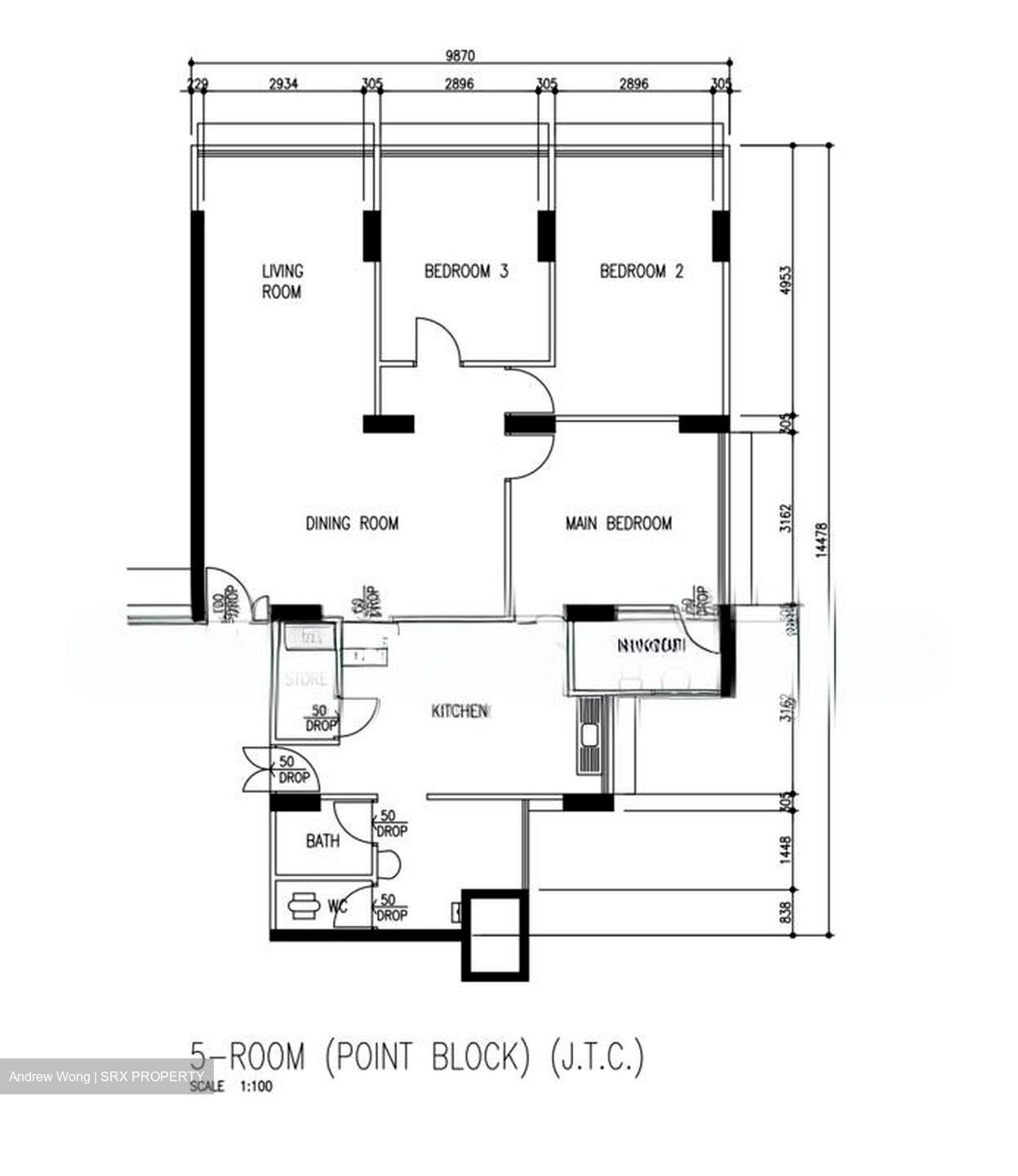 Blk 405 Pandan Gardens (Jurong East), HDB 5 Rooms #571081251